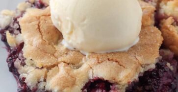 Blackberry Cobbler Recipe Square 1