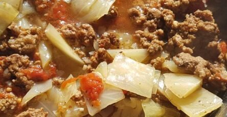 Hamburger Cabbage Soup Recipe Main Photo