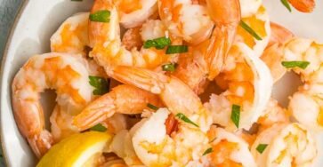 Air Fryer Frozen Shrimp 8a