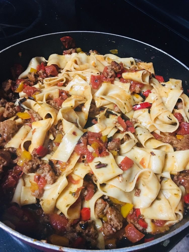 Italian Drunken Noodles Recipe