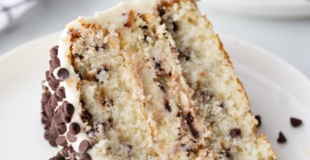 Chocolate Chip Cheesecake Cake 1