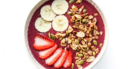 Banana-Berry Smoothie Bowl