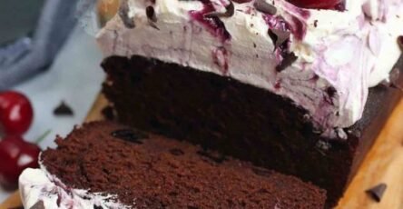 Black Forest Loaf Cake