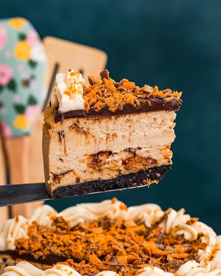 Butterfinger Cheesecake