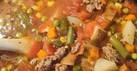 Classic Beef Vegetable Soup