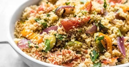 GRILLED VEGGIE & COUSCOUS SALAD