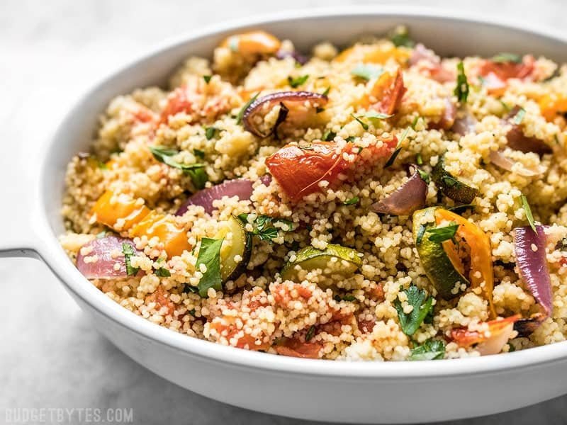 GRILLED VEGGIE & COUSCOUS SALAD