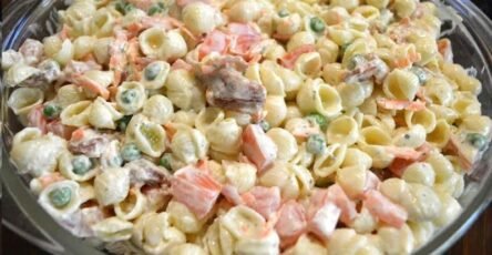 Homemade Bacon Ranch Pasta Salad