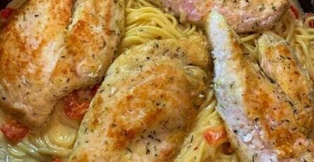 Italian Scampi Chicken Pasta