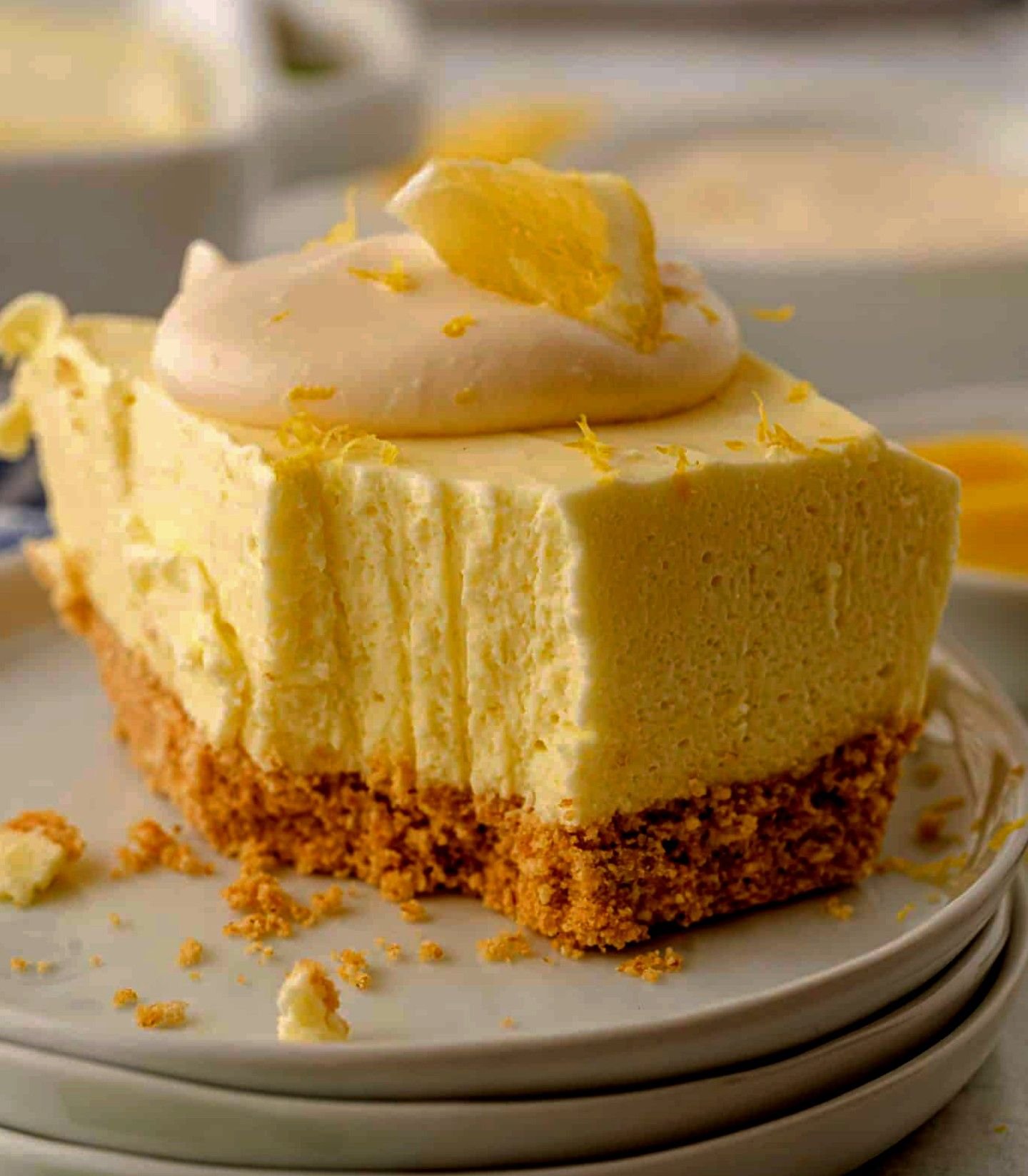 Lemon Cheesecake No Bake