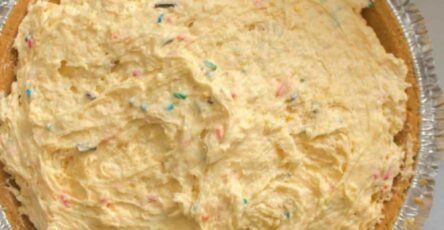 No Bake Funfetti Cheesecake