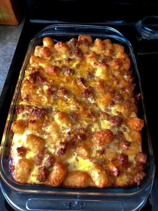 Tater Tot Hotdish