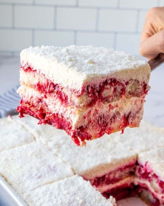 White Chocolate Raspberry Tiramisu